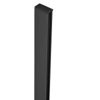 Polysan ZOOM LINE BLACK rozširovací profil pre nástenný pevný profil, 15mm ZL915B