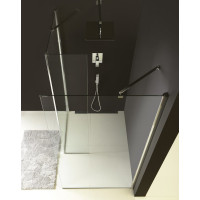 Polysan MODULAR SHOWER pevný panel na inštaláciu na stenu modulu MS2, 600 mm, ľavý MS2B-60L