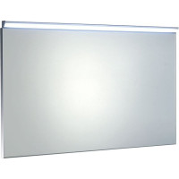 Aqualine BORA zrkadlo s LED osvetlením a vypínačom 1000x600mm, chróm AL716