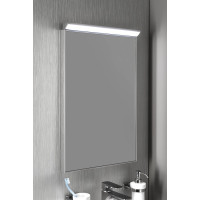 Aqualine BORA zrkadlo s LED osvetlením a vypínačom 400x600mm, chróm AL746