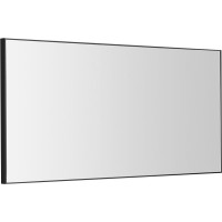 Sapho AROWANA zrkadlo v ráme 1000x500mm, čierna mat AWB1050