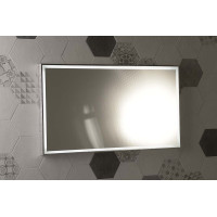 Sapho LUMINAR zrkadlo s LED osvetlením v ráme 900x500mm, chróm NL559