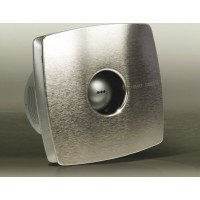 Cata X-MART 12H kúpeľňový ventilátor axiálny s automatom, 20W, potrubie 120mm, nerez mat 01054000