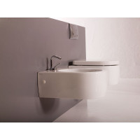 Kerasan FLO bidet závesný 36, 5x50cm, biela 312501