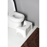 Sapho Podstavec na toaletu, 39x22x17cm, biela ST002