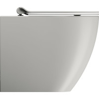 GSI PURA WC misa stojaca, Swirlflush, 36x55cm, spodný/zadný odpad, cenere dual-mat 880317