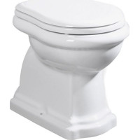 Kerasan RETRO WC misa stojaca, 38, 5x59cm, zadný odpad, biela 101101