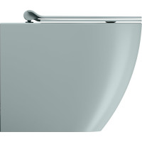 GSI PURA WC misa stojaca, Swirlflush, 36x55cm, spodný/zadný odpad, ghiaccio dual-mat 880315