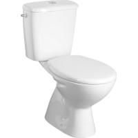 Aqualine MIGUEL WC kombi, dvojtlačidlo 3/6l, spodný odpad, biela LC2258