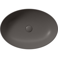 GSI PURA keramické umývadlo na dosku, 60x42cm, bistro mat 884216