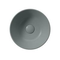 GSI KUBE X keramické umývadlo na dosku, priemer 32cm, agave mat 943504