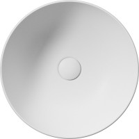 GSI PURA keramické umývadlo na dosku, priemer 42cm, biela mat 885109