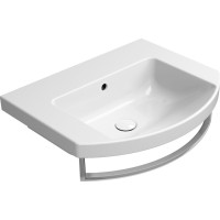 GSI NORM keramické umývadlo 60x49cm, oblé, bez otvoru, biela ExtraGlaze 8645011