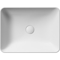 GSI SAND/NUBES keramické umývadlo na dosku 50x38cm, biela mat 903709
