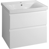 Aqualine SAVA 70 keramické umývadlo nábytkové 70x46cm, biela 2070