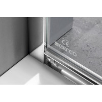 Gelco SIGMA SIMPLY štvorcový sprchovací kút 800x800 mm, rohový vstup, číre sklo GS2180GS2180
