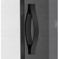 Gelco SIGMA SIMPLY BLACK obdĺžnikový sprchovací kút 1000x900 mm, L/P variant, rohový vstup, číre sklo GS2110BGS2190B