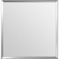 Sapho SILVER stropné LED svietidlo 28x28cm, 10W, 230V, denná biela, chróm AU461