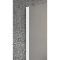 Gelco VARIO WHITE jednodielna sprchová zástena na inštaláciu k stene, sklo nordic, 700 mm GX1570-07