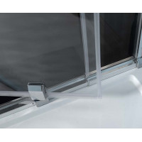 Polysan EASY LINE trojstenný sprchovací kút 800-900x900mm, pivot dvere, L/P variant, číre sklo EL1615EL3315EL3315
