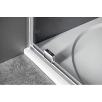 Gelco SIGMA SIMPLY obdĺžnikový sprchovací kút pivot dvere 900x800mm L/P variant, Brick sklo GS3899GS4380