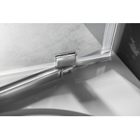 Gelco SIGMA SIMPLY obdĺžnikový sprchovací kút pivot dvere 900x1000mm L/P variant, číre sklo GS1296GS3110