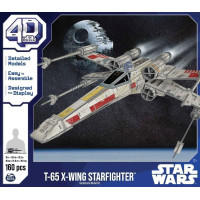 4D BUILD 3D Puzzle Star Wars: Stíhačka X-Wing 160 dielikov