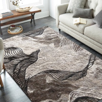 Kusový koberec PANNE wing - odtiene hnedej - 240x330 cm