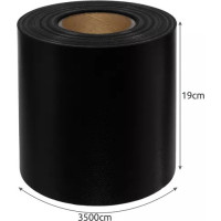 Tieniaca páska na plot 19cm x 35m 630g/m2 - čierna