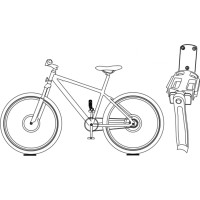 Nástenný vešiak na bicykel BIKEST