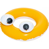 Nafukovací kruh s očami 61 cm (mix)
