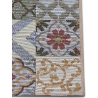 Behúň Cappuccino 105879 Mosaik Grey Multicolored