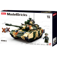 Sluban Model Bricks M38-B0756 Veľký bojový tank T-90