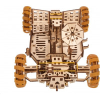 Ugears 3D drevené mechanické puzzle NASA, Lunárne vozítko