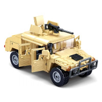 Sluban Army Model Bricks M38-B0837 Hummer bojový off road