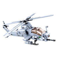 Sluban Army Model Bricks M38-B0838 Bojová helikoptéra AH-1Z Viper