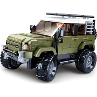 Sluban Model Bricks M38-B1015 Anglické SUV Attacker