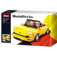 Sluban ModelBricks M38-B1097 Nemecký žltý športový automobil