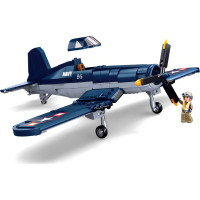 Sluban WWII M38-B1109 Americké stíhacie lietadlo F4U Corsair