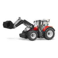 Bruder Traktor Steyr 6300 Terrus CVT s čelným nakladačom