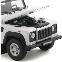 Welly Land Rover Defender 1:24 biely