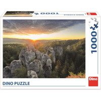 Dino Puzzle Skalnaté steny 1000 dielikov