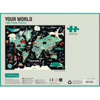 Mudpuppy Puzzle Váš svet 1000 dielikov