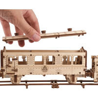 Ugears 3D drevené mechanické puzzle Harry Potter Rokfortský expres