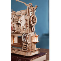 RoboTime 3D drevené mechanické puzzle Tlačiarenský lis