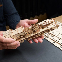 Ugears 3D drevené mechanické puzzle Harry Potter Rokfortský expres