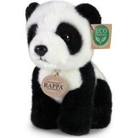 Rappa Plyšová panda sediaca 18 cm ECO-FRIENDLY