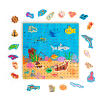 Bigjigs Toys Prevliekacia doska mora