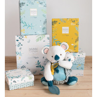 Doudou Darčeková sada - koala Yoca s bábätkom 25 cm