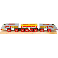 Bigjigs Rail Rýchlik Eurostar + 3 koľaje